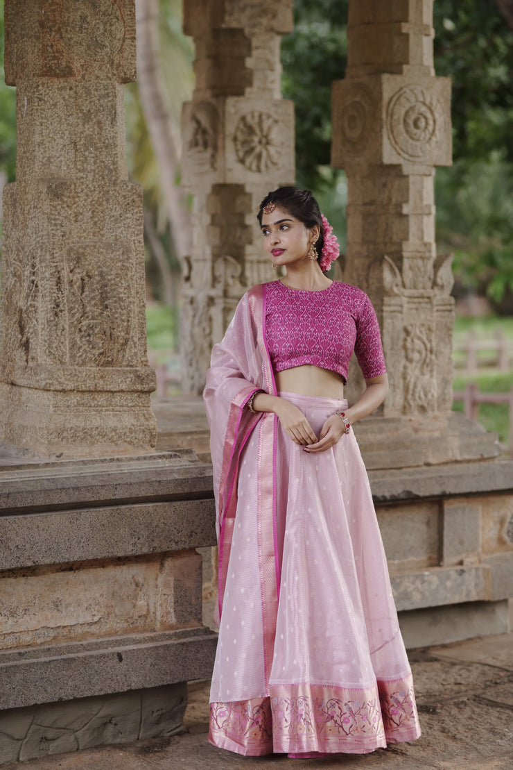 Pink Lehenga set