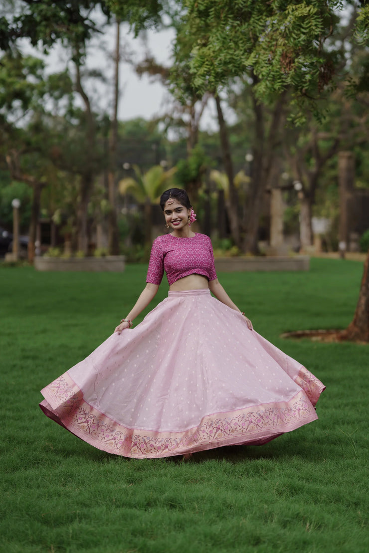 Pink Lehenga set