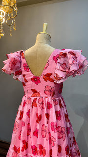 Pink Organza Dress