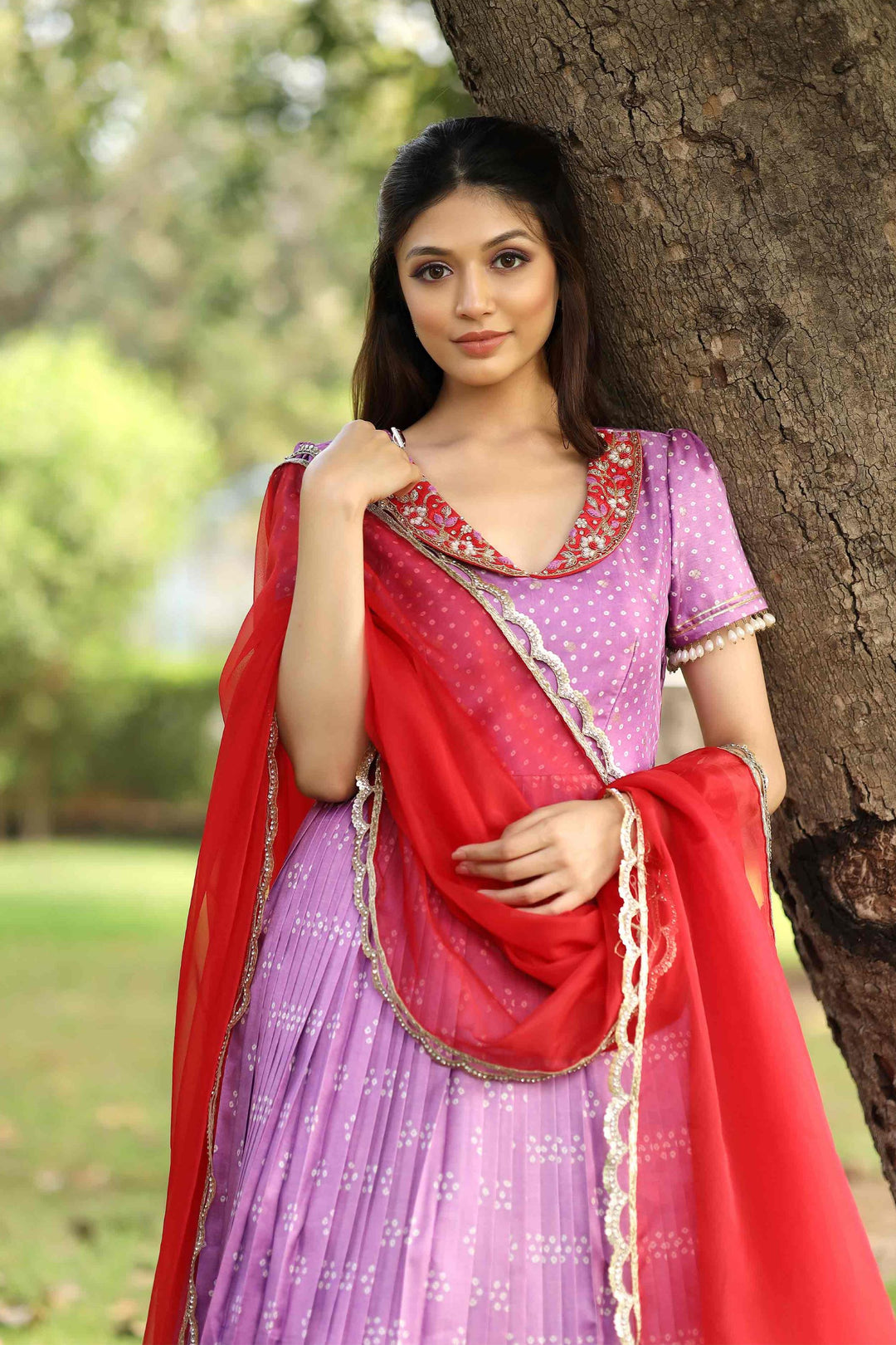 Anarkali with pattu dupatta hotsell