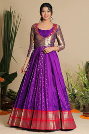 Purple Jacket Dress