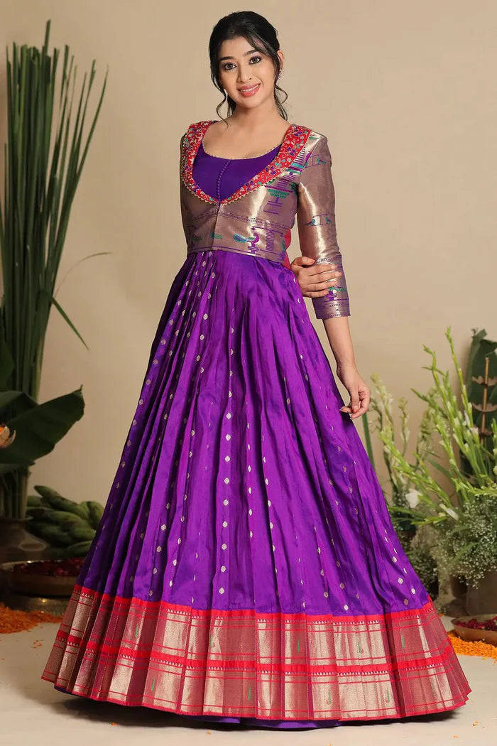 Purple Jacket Dress