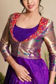 Purple Jacket Dress