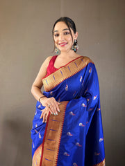 Rukmani Paithani Silk Saree