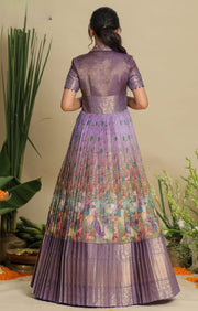 Vedika Kota Zari Pattu Dress