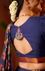 Mrigmallika Lehenga Set in Blue