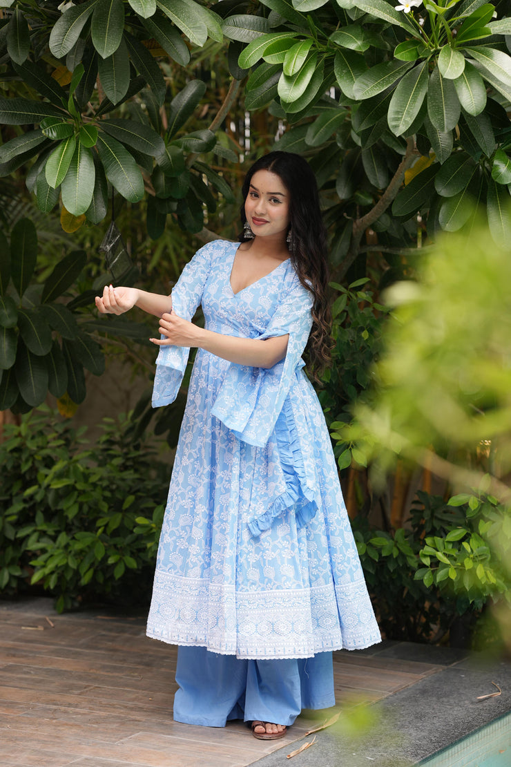 Sira Cotton Kurta Palazzo Set