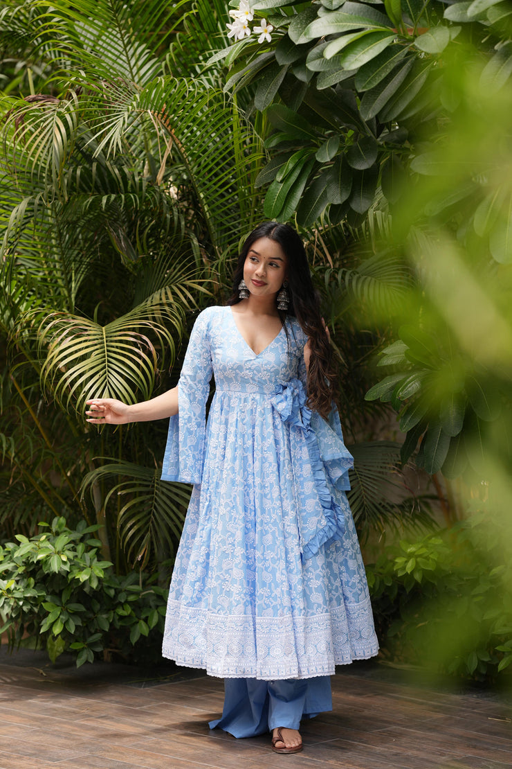Sira Cotton Kurta Palazzo Set