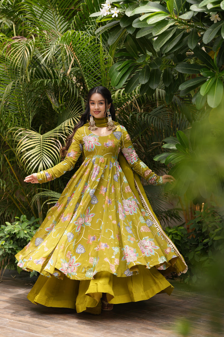 Vasantika Organza Suit Set