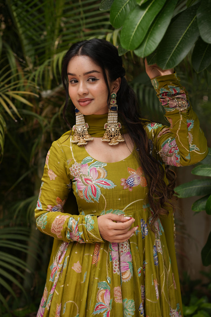 Vasantika Organza Suit Set