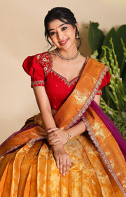 Twisha Banarasi Lehenga Set