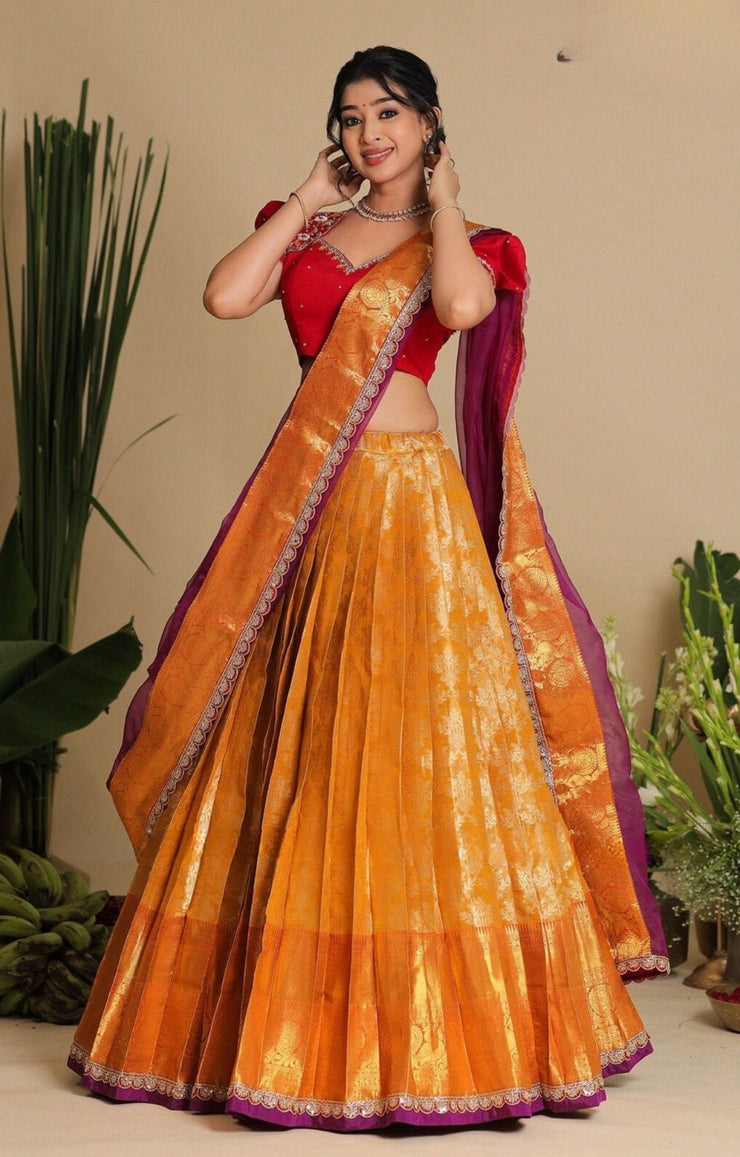Twisha Banarasi Lehenga Set