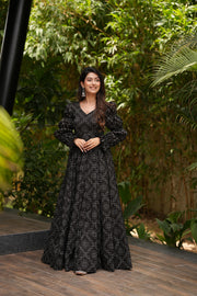 Scarza Black Maxi Dress