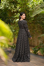 Scarza Black Maxi Dress