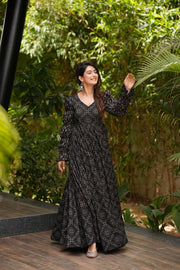 Scarza Black Maxi Dress