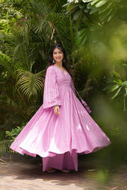 Boho Rosette Palazzo Set