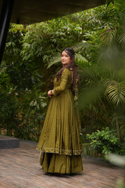 Zelora Green Suit Set
