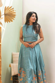 Tussar Silk Lehenga
