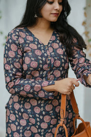 stylish Floral Kurta Set