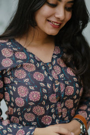 stylish Floral Kurta Set