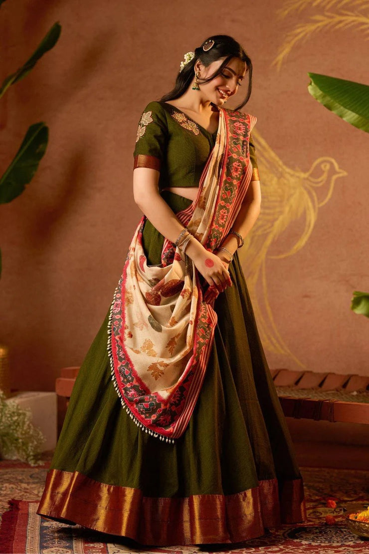 Nupur Handloom Half Saree
