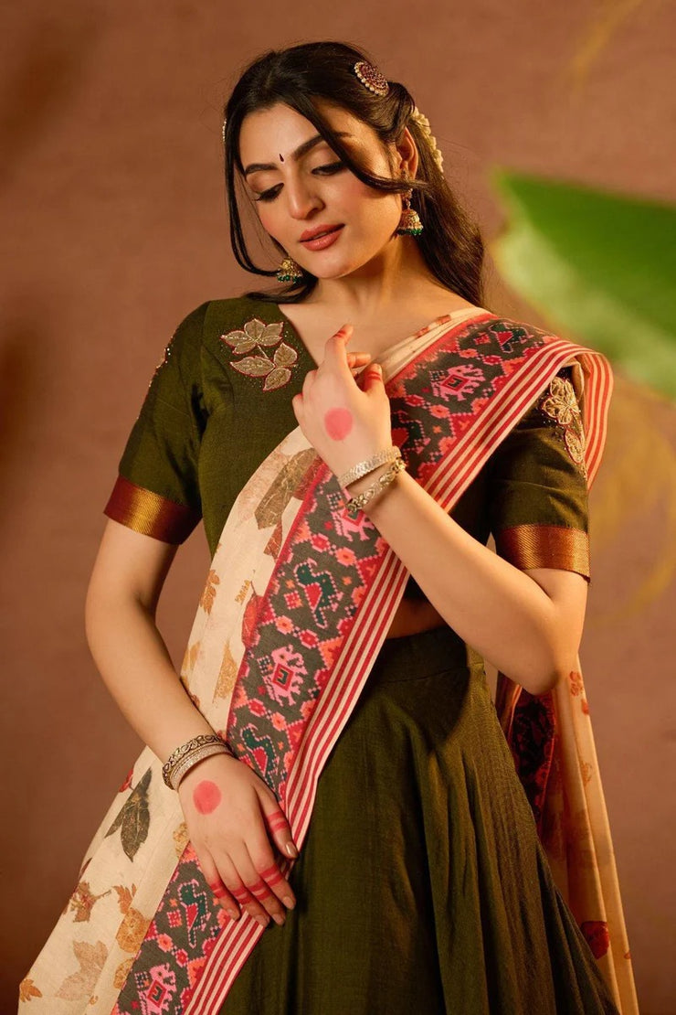 Nupur Handloom Half Saree