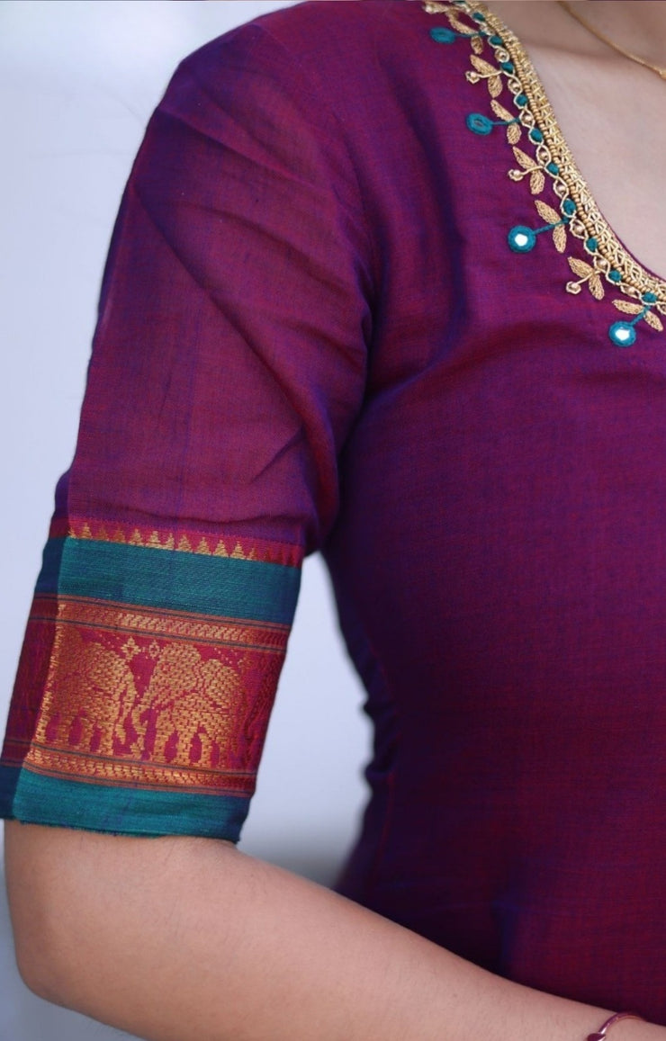 Bhavya Kurta set In Magenta
