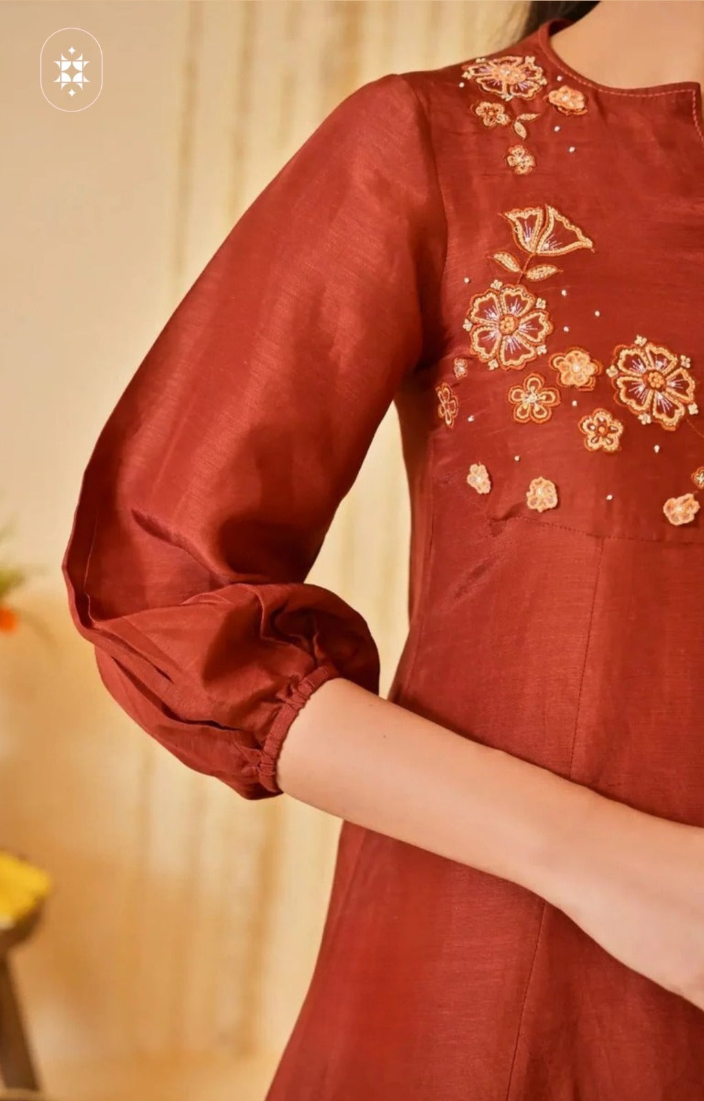 Linen Kurta Set