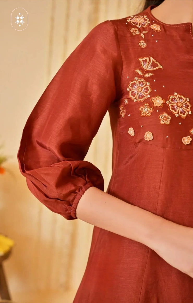 Linen Kurta Set