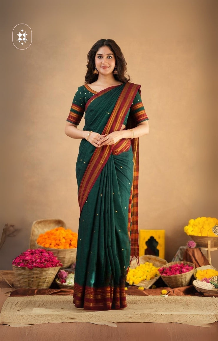 2-In-1 Half Saree Set