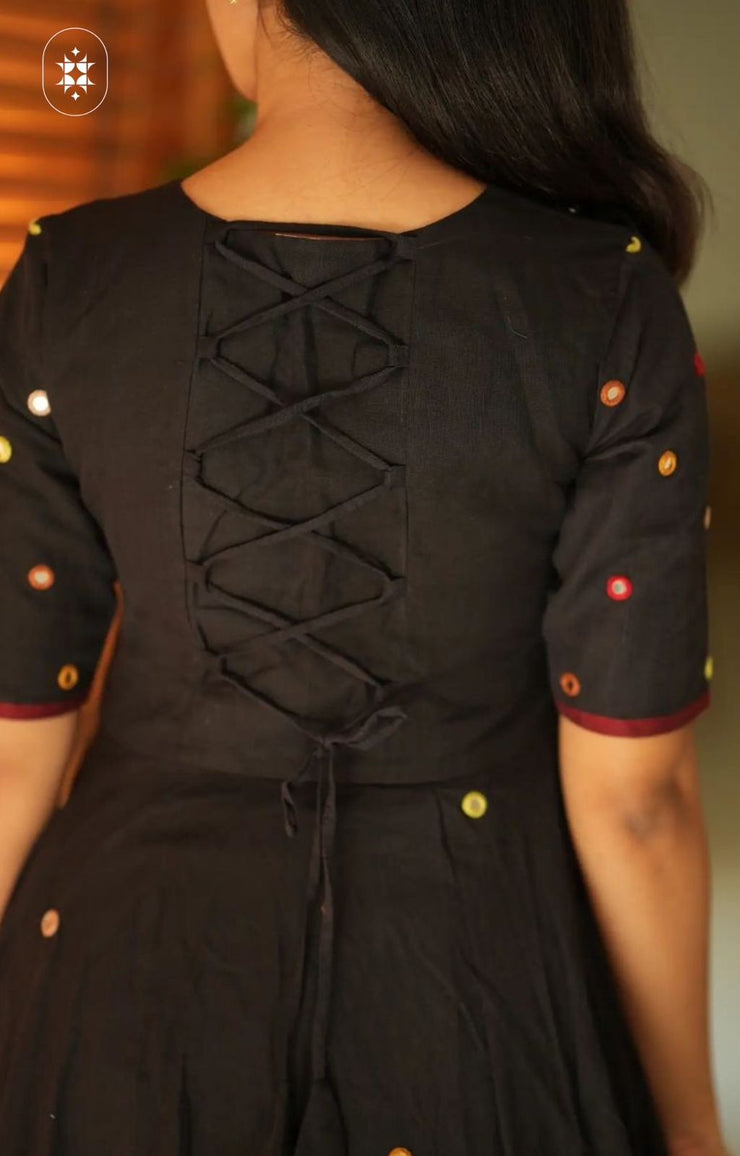 Anarkali (Dress) in Black
