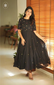 Anarkali (Dress) in Black