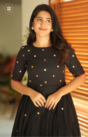 Anarkali (Dress) in Black
