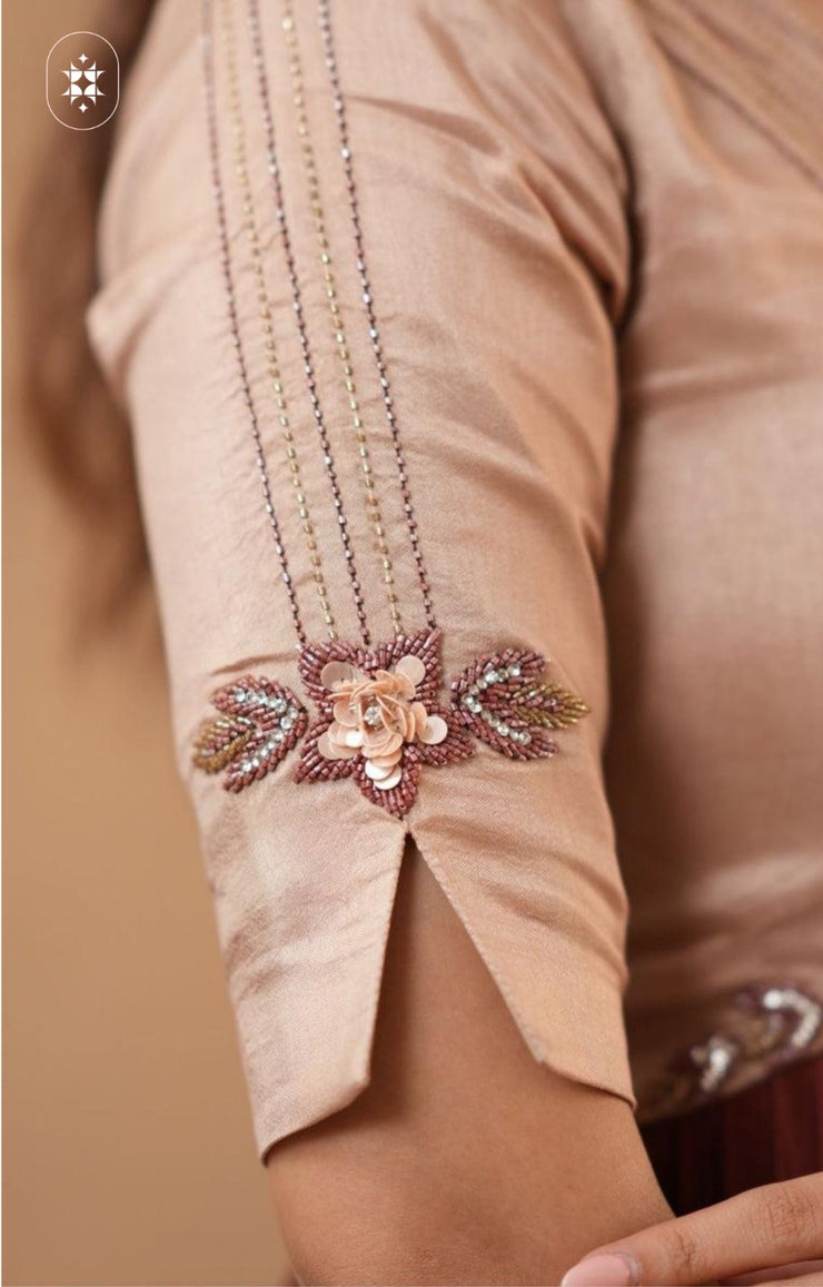 Mayurika Natural Crepe (Dress) in Brown
