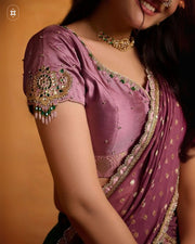 Soft Silk Lehenga Set In Green