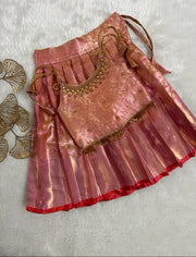 Rose Gold Baby Lehenga