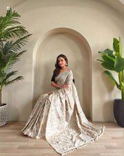 Pure Loom Tussar Saree