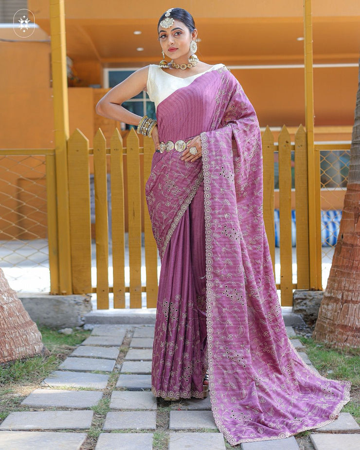 Premium Glow Soft Silk Saree