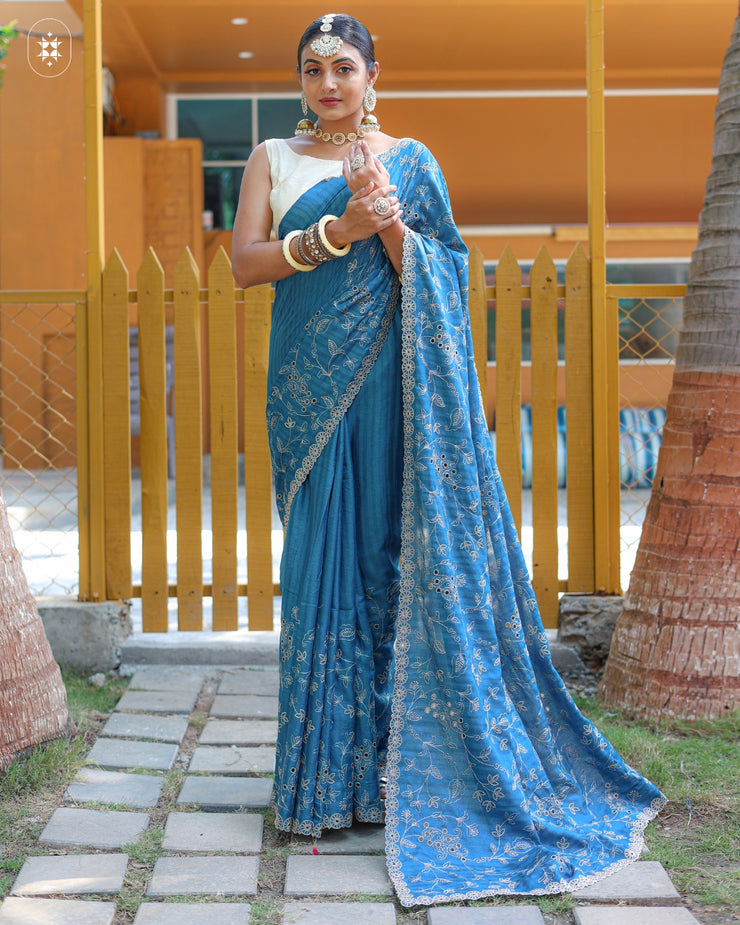 Premium Glow Soft Silk Saree