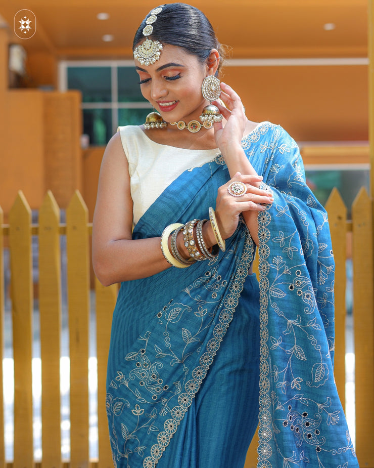 Premium Glow Soft Silk Saree