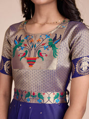 kids’ half-sleeve ethnic dress