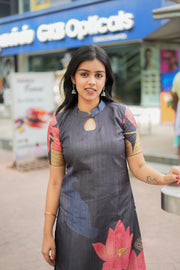Black kurti top