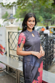 Black kurti top