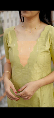 silk cotton Kurti