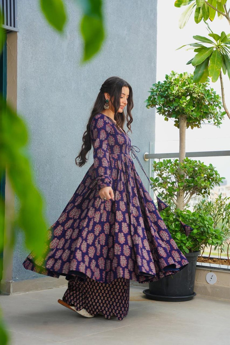 Bloom Cotton Kurta Set