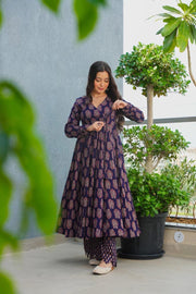 Bloom Cotton Kurta Set