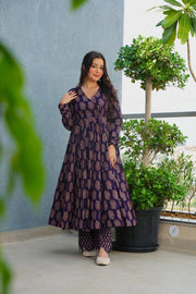 Bloom Cotton Kurta Set