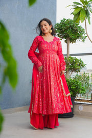 Mistara  Festive Wear Anarkali Suit Set