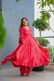 Mistara  Festive Wear Anarkali Suit Set