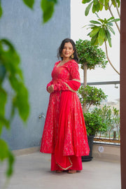 Mistara  Festive Wear Anarkali Suit Set